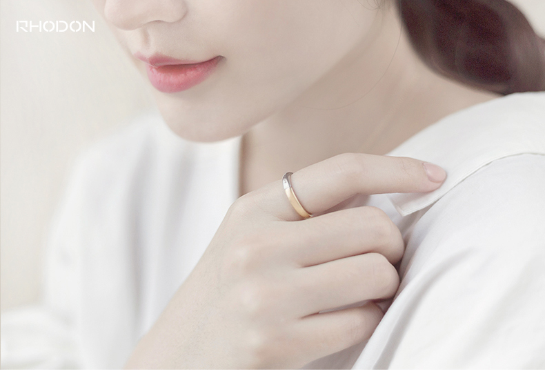 Bague mixte RHODON en Argenterie - Ref 3086347 Image 9