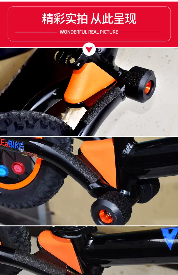 xe thăng bằng moony Miếng dán chống trượt 3M Baby walker trẻ em cân bằng xe trượt xe KOKUA PUKY Walnut bánh xe chống trượt - Smart Scooter xe thăng bằng dành cho bé