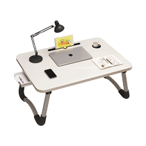 Foldable bed small table study desk laptop table stand lazy bedroom bay window table pit several college students dormitory student writing small table board childrens reading desk lap table