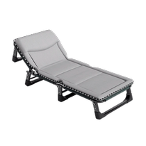 Folding sheet single lunch break lounge chair office nap artifact household multi-functional portable adult escort camp bed