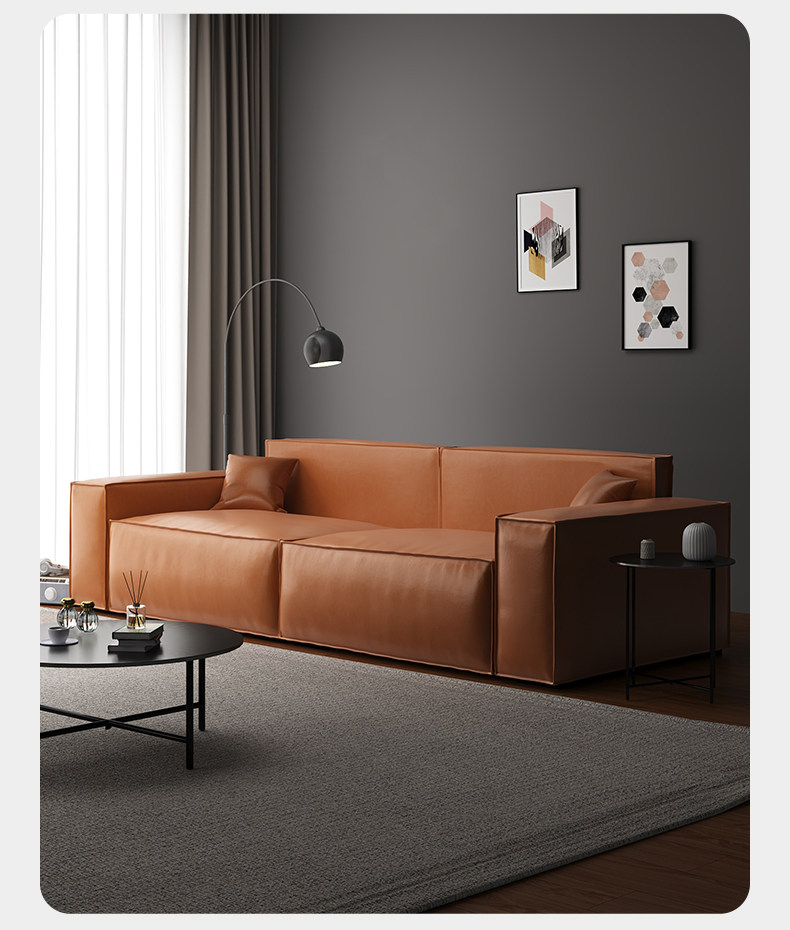 Минималистичный диван, современный и минималистичный модуль для гостиной, ткань 