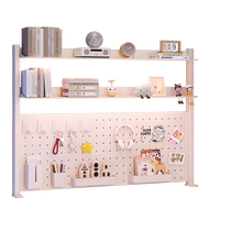 Desktop perforated board accessories link