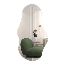 Special-shaped full-length mirror full-length mirror home wall-mounted wall-mounted Internet celebrity girls bedroom makeup wall-mounted high-definition fitting mirror
