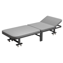 Lunch break folding sheet single bed office nap artifact home adult hard board recliner accompanying portable camp bed