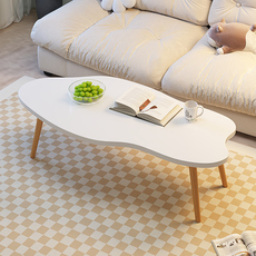 Чайный столик 茶几小户型现代简约小桌子客厅家用云朵茶桌网红边几奶油风茶台