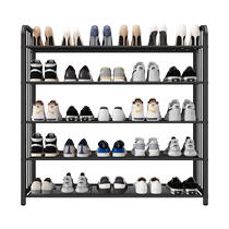 Home steel shoe rack doorway floor multilayer shelve iron art Easy containing shelf Xuan locked into the rear shoe cabinet