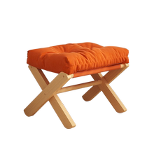 Solid wood footrest sofa footstool home footrest footstool living room footrest artifact leg rest footstool