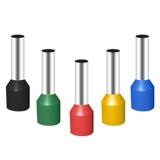 Терминал -тип трубки E0508 ​​VE1008 E1508 игла игол -терминал европейский стиль холодного давления