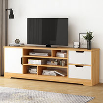 TV cabinet coffee table combination Modern simple small apartment mini floor cabinet Living room simple TV cabinet storage background cabinet