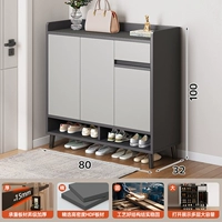 【Небольшая модель квартир ♥ модернизированная утолщенная плата HDF】 80-32-100 туман серый + золотой элегантный серый