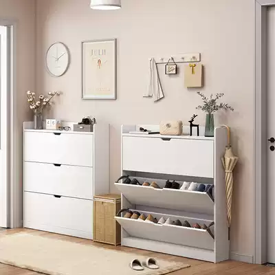 Dumpling shoe cabinet ultra-thin 17cm home entrance door large capacity small apartment simple simple modern storage cabinet shoe rack
