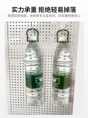 Подвесная доска с отверстиями, стойка для отделочных инструментов, витрина для хозяйственного магазина, настольная настенная универсальная подвесная доска, стеллаж для хранения, полка