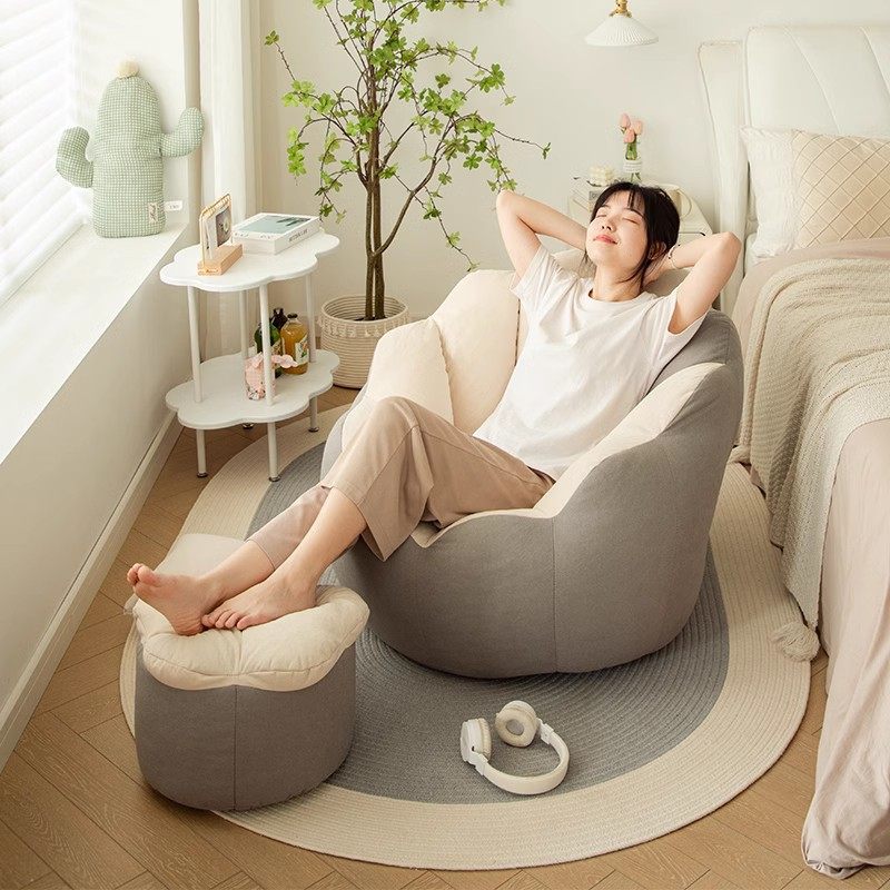 Sloth sofa Sleeping Lounble Sleeping Room Single Reclining Chair Tatami Bean Bag Sofa Chair-Taobao