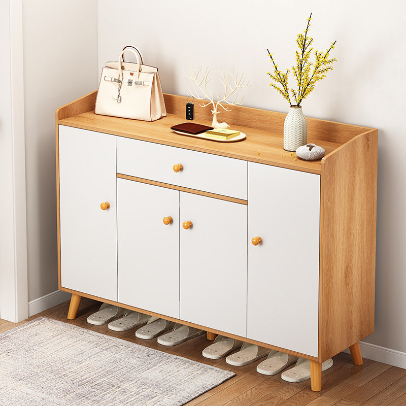 Door containing cabinet Economy Type of shoes cupboard Home doorway Entrance Balcony Xuan Guan Cabinet 2023 New Exploits Shoe Racks-Taobao