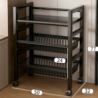 Толстый трехслойный материал толщиной 50 см [2 сетчатые корзины + 1 ярусная доска]