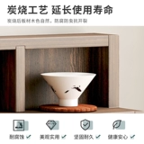 Настольная стойка Bogu из цельного дерева, китайская стойка для чайных чашек, стойка для чайных чашек, стеллаж для хранения чашек, стеллаж для хранения, фиолетовая стойка для горшков с песком, витрина