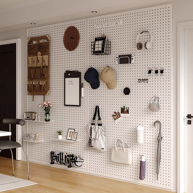 The whole wall hole board has thickened frame and can be freely combined