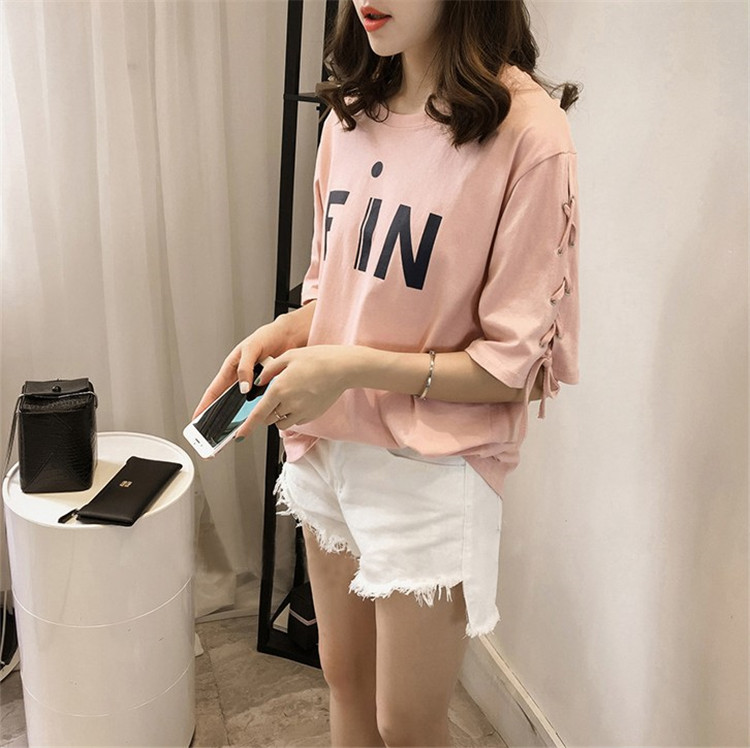 Thai sản Hàn Quốc phiên bản của XL phụ nữ mang thai T-Shirt ngắn mùa hè nửa tay áo sơ mi chất béo mm là mỏng nữ ngắn tay t-shirt phụ nữ mang thai