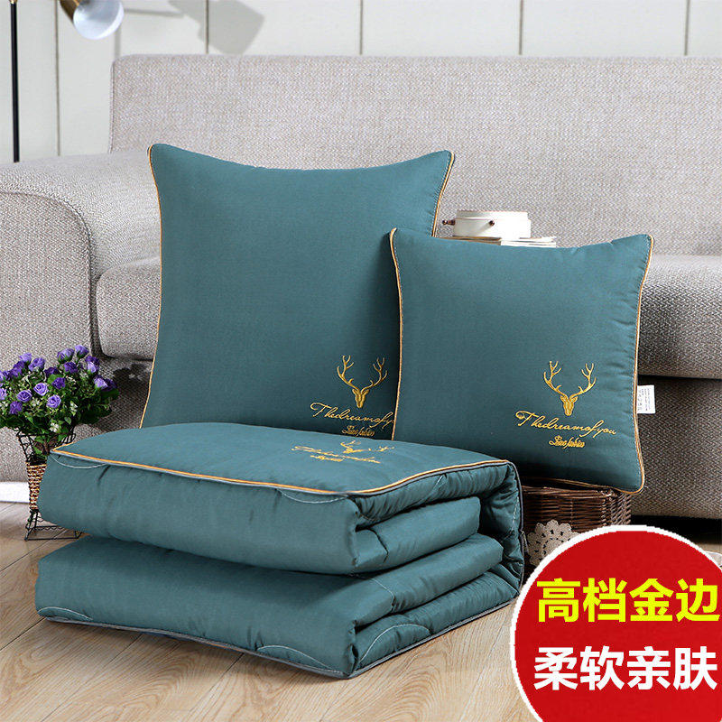 Car pure cotton hugging pillow quilted with new holding pillows to be thickened winter to increase upscale car holding pillows rear net red