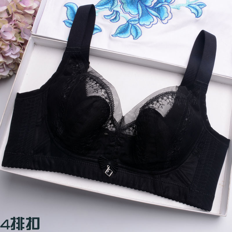 Lớn áo ngực áo ngực nhỏ tụ tập không có vòng thép siêu mỏng sexy xốp-miễn phí chống võng đồ lót phụ ngực ren nữ.