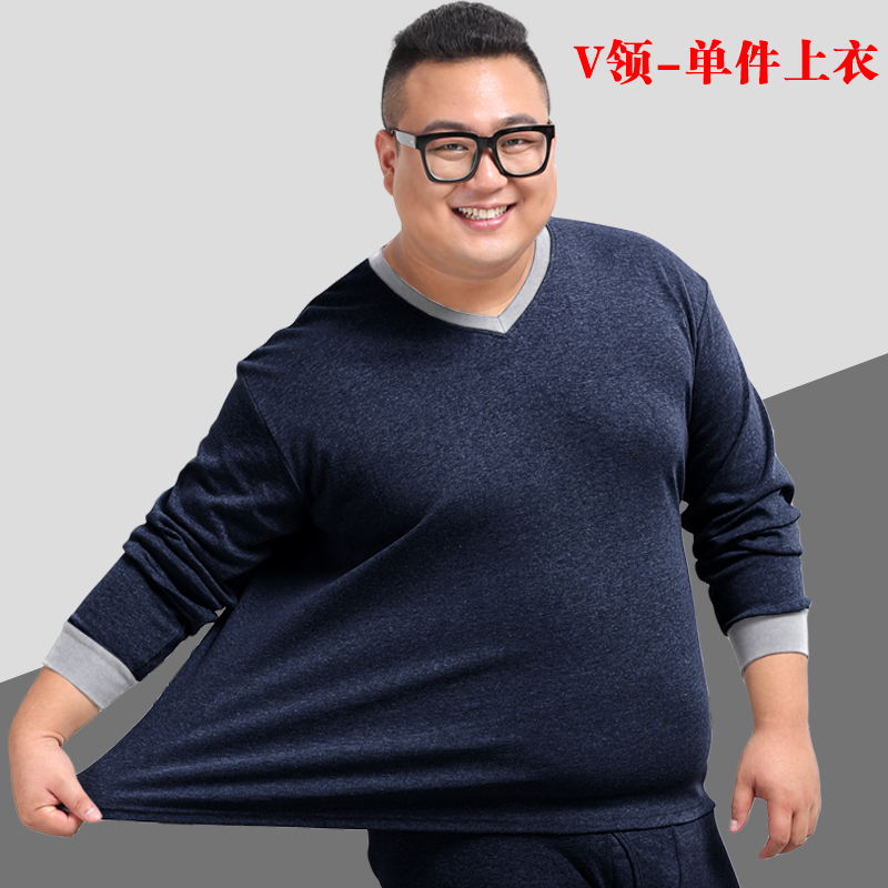 Yalu sân lớn quần mens mùa thu tăng chất béo trung niên bông mỏng quần mùa thu chất béo ấm quần 300 pound dòng quần.