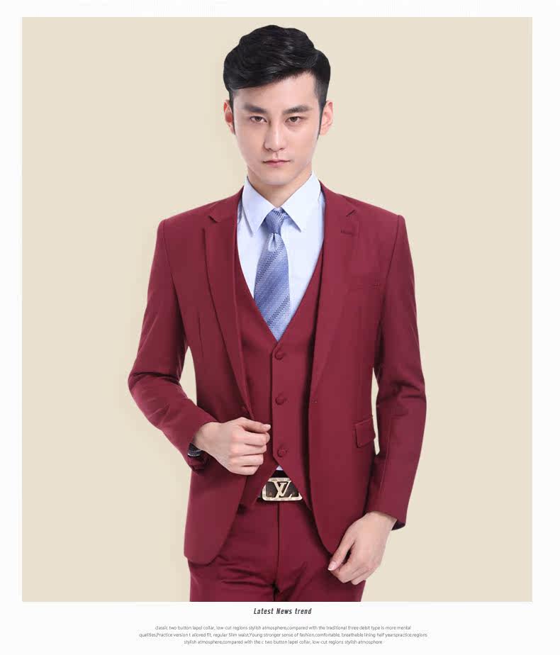 Costume homme en polyester pour printemps - Ref 1550928 Image 24