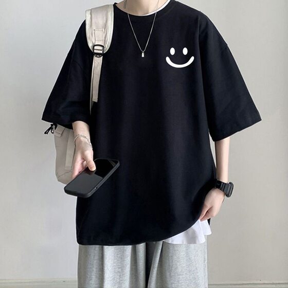 2025 new summer short-sleeved T-shirts are loose and versatile