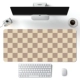 Шахматная доска LK-125 | 70*35 см Двусторонняя кожаная кожаная кожаная и износостойкая