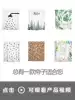 Modern cartoon cute shower curtain custom waterproof thickened mildewproof powder room European style bathroom curtain creative partition curtain