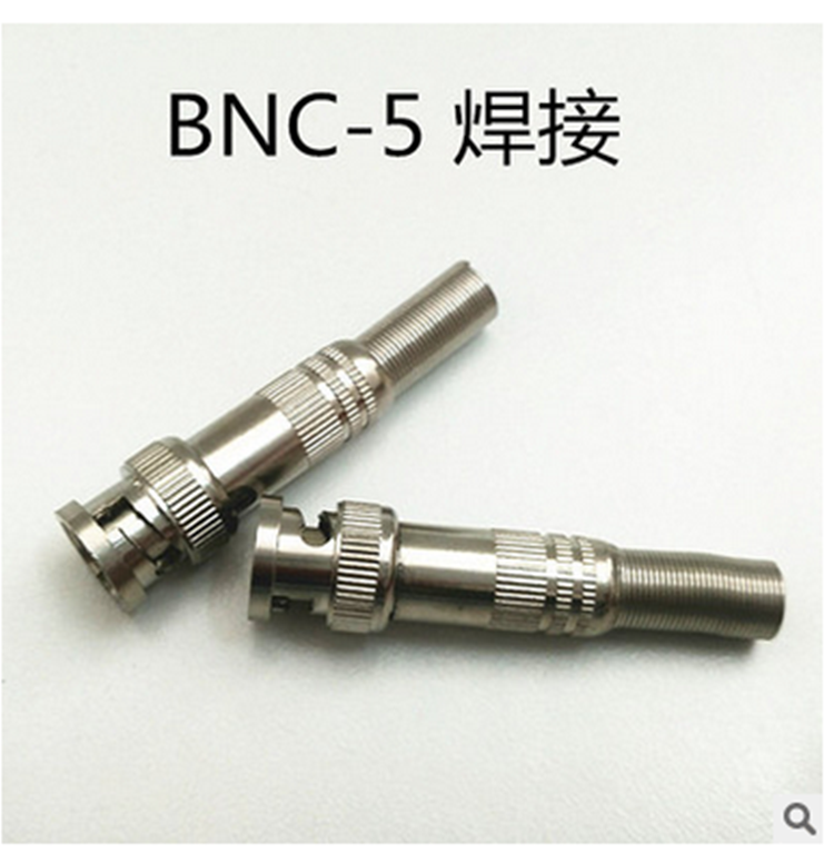 BNC film joint Q9 head BNC plug monitoring photographic lens joint welding BNC head monitoring plug