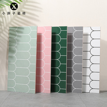 Nordic Kitchen Toilet 300X600 Tile Peacock Feather Brick Bathroom Background Wall Face Brick Color Glazed Face Brick