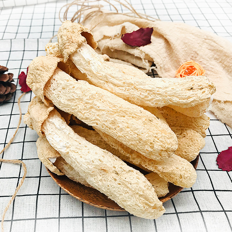 Yunnan short skirt bamboo fungus dry goods 100g sulfur-free bamboo fungus Bamboo wild woven gold local food fungi non-special grade