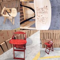 Special solid wood childrens dining chairs dining chairs baby dining tables and chairs bbstool seats folding dining tables and chairs for hotels