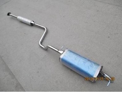 Thickened China Junjie FRV FSV stainless steel exhaust pipe cross silencer car silencer double layer-Taobao
