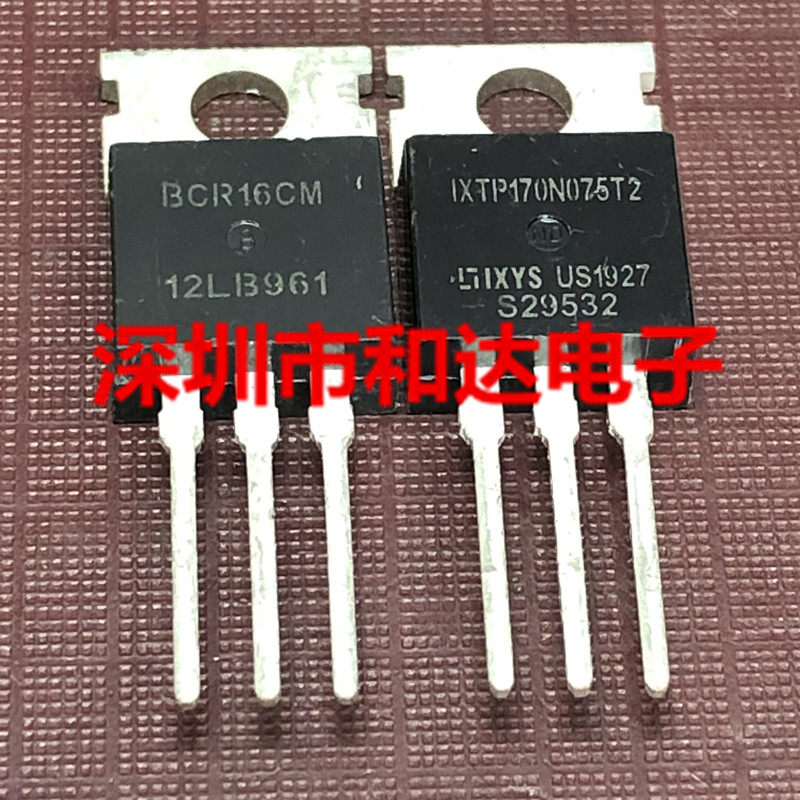 IXTP170N075T2 BCR16CM-12LB brand new imported spot TO-220 real map can be taken