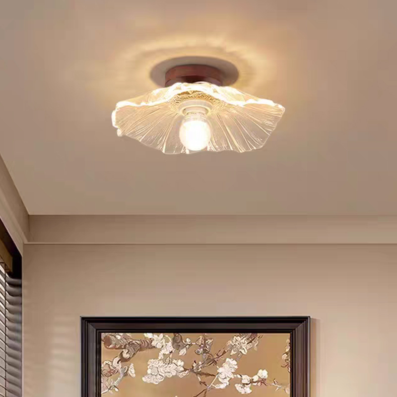 Aisle Lights, Corridor Lighting Fixtures, Modern Minimalist Balcony Lights, Trendy Lotus Leaf Staircase, Cloakroom, Entryway Ceiling Lights