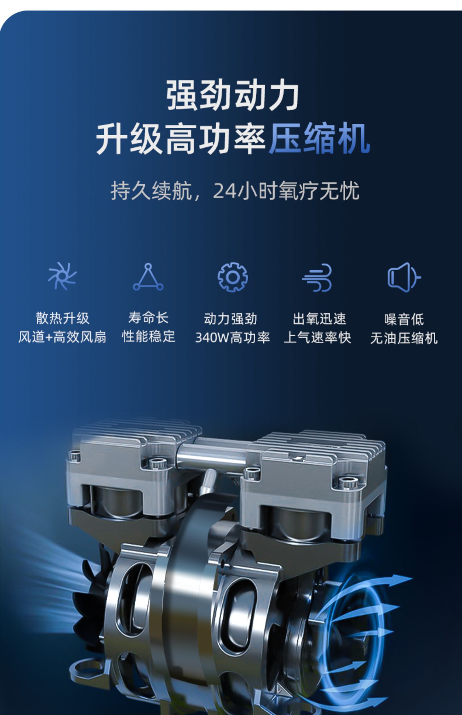 Omron 欧姆龙 Y-506W 医用制氧机 5L 天猫优惠券折后￥2780包邮（￥3580-800）
