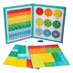 Fraction strips, fraction blocks, equal division operation mathematics teaching aids