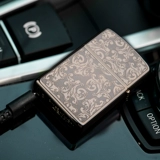 Мужская ветрозащитная креативная электронная зажигалка с usb-зарядкой
