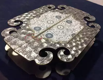 Chinese antique door handle European bronze glass door handle Hotel wooden door handle Door handle