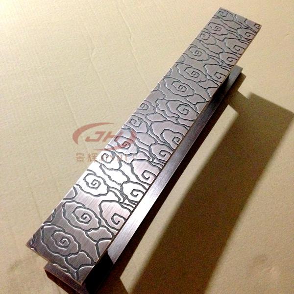 LOGO customized handle antique Chinese glass door handle big door handle