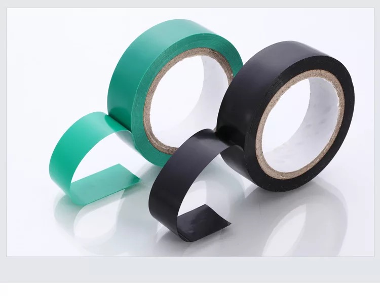 PVC Superconductor Băng Nhiệt độ cao Trắng Vàng Đỏ Xanh Xanh Đen Đen Không thấm nước Băng cách nhiệt Phụ kiện điện băng dính cách điện