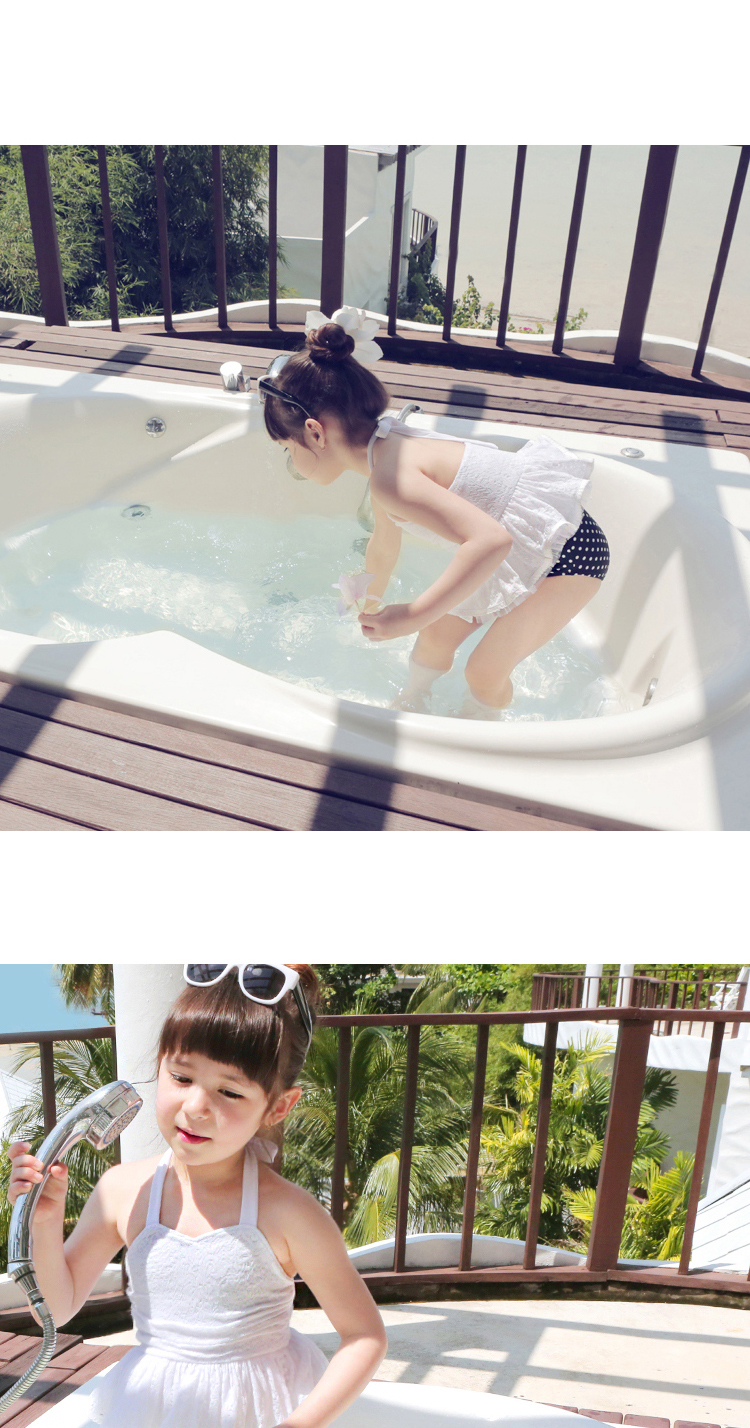 Đồ bơi cho trẻ em gái Cô gái chia bé gái Váy công chúa Đồ bơi Spa Em bé bikini Ren đồ bơi kỳ nghỉ đồ nàng tiên cá cho be gái