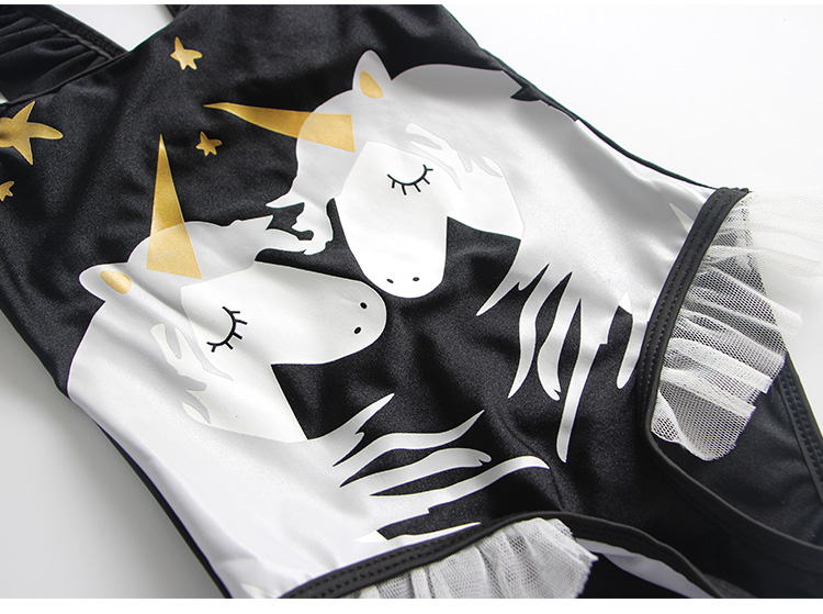 Cô gái Xiêm Áo tắm Unicorn Trẻ em Áo tắm Cô gái Công chúa dễ thương Em bé sơ sinh Sling Áo tắm thủy triều - Bộ đồ bơi của Kid đồ bơi cho bé gái 11 tuổi