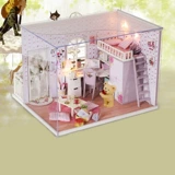 Хижина, домик для принцессы, конструктор, вилла, «сделай сам», домик своими руками, креативный подарок