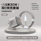 Apple, iPhone16, комплект, 30W, 1.5м
