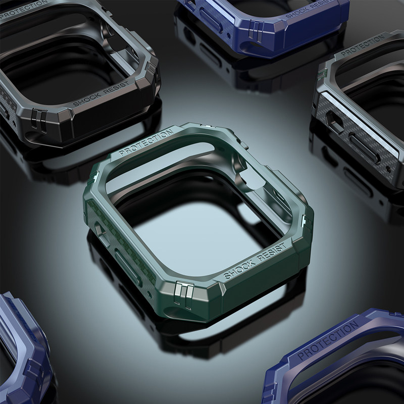 iWatch Ultra2软TPU边框保护套：碳纤维纹理，按键防摔，户外运动新宠！-智能手表-淘宝好物网