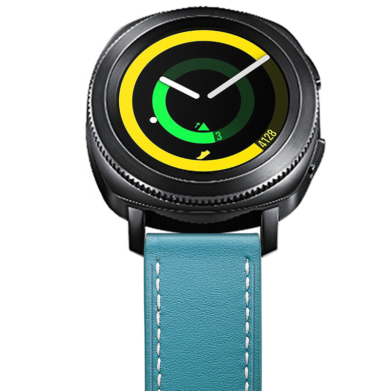 限時優惠 佳明 GarminMove Style/Luxe 錶帶 真皮腕帶 頭層牛皮 20MM 替換腕帶 時尚簡約 商務型手錶帶