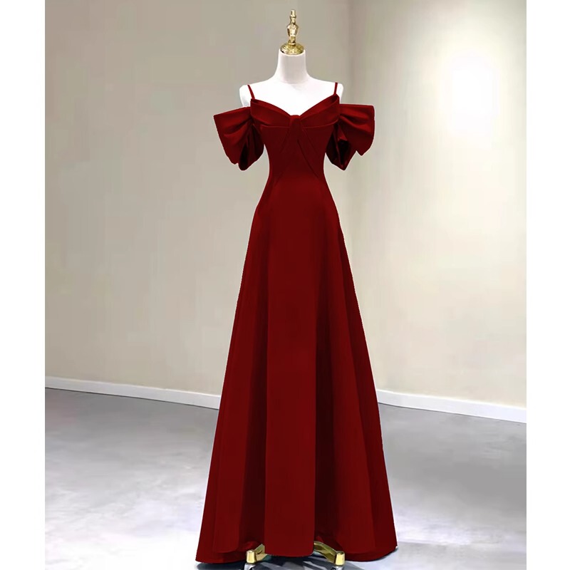 High-End Toast Dress for the Bride, Wedding, Engagement, Homecoming, 2025 New Style, Banquet, Elegant, Can Be Worn Casually, Evening Dress for Women