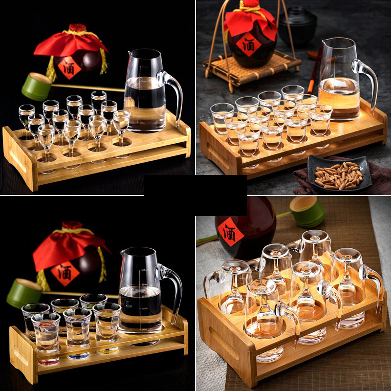 Crystal Glass White Wine Cup Suit Small Wine Flush Thick Bottom Wine Glass Mouthwatering Goblet small footed Goblet Wine-Wine Maker